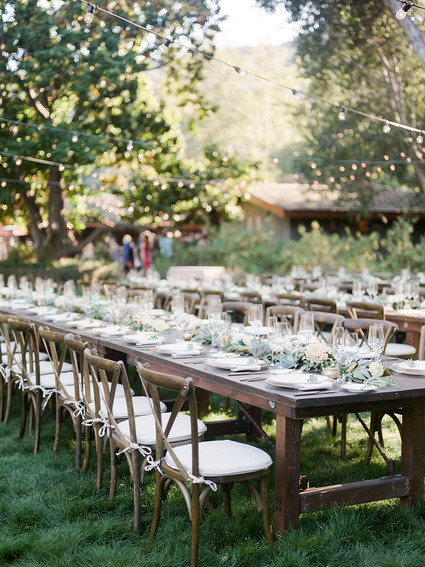 Rustic tablescape