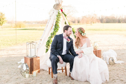 Southern bohemian wedding