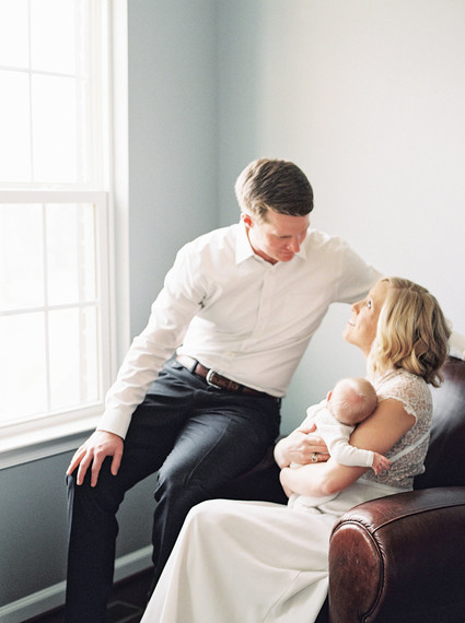 classic newborn photos on film