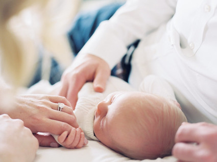classic newborn photos on film