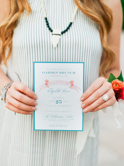 Bridal shower invitations