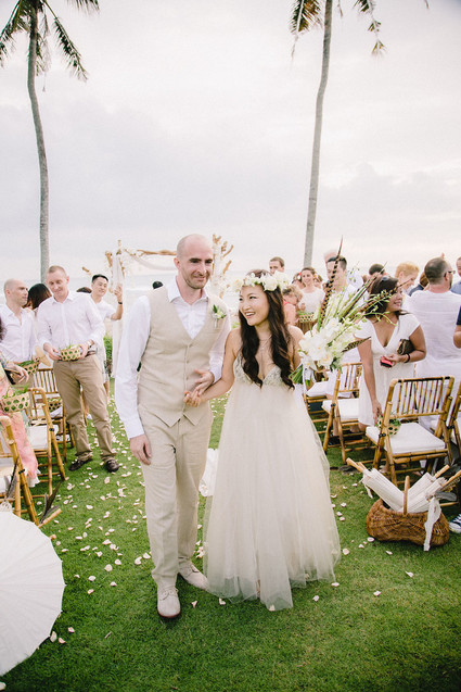Bohemian wedding in Bali