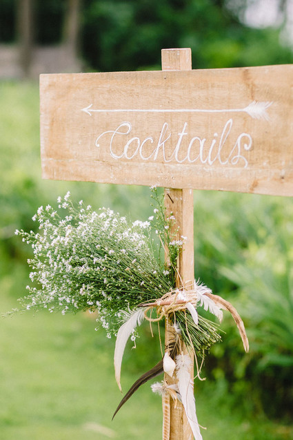 Wedding signage