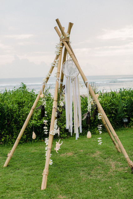 Bohemian wedding deco