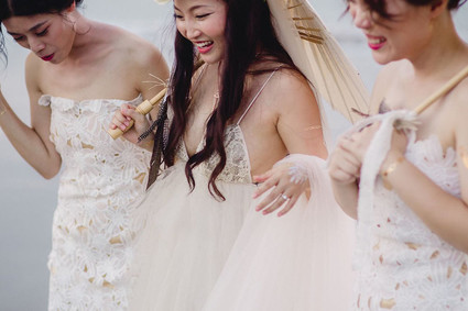 Bohemian wedding in Bali