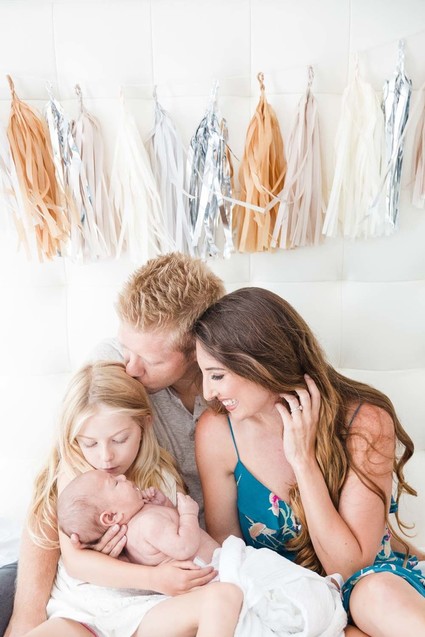 Family newborn photos