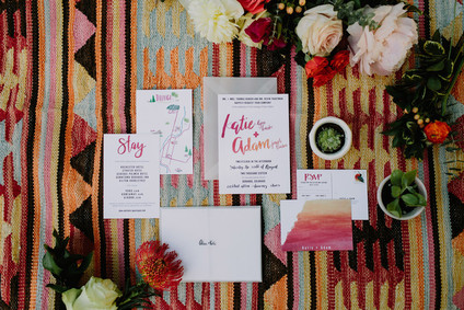 Bohemian invitations