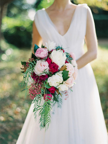 Winter bridal bouquet