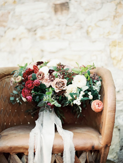 Romantic bridal bouquet