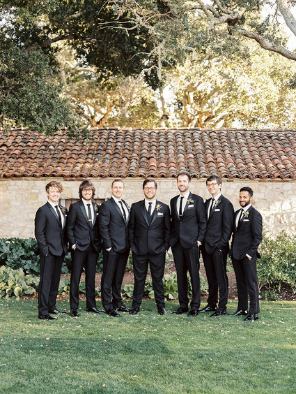 The Black Tux groomsmen suits