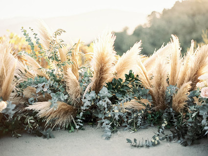 Pampas grass florals