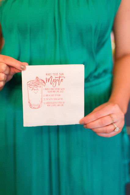 Cocktail napkin