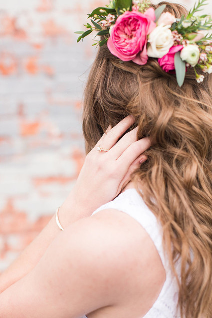 Floral hairpiece