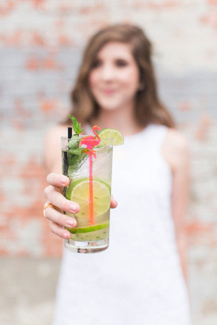 Flamingo cocktail