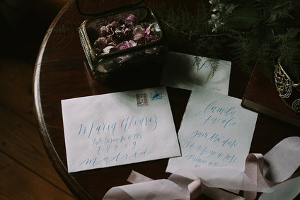 Wedding calligraphy