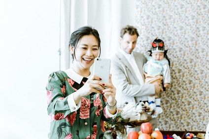 Modern first birthday Korean Dol