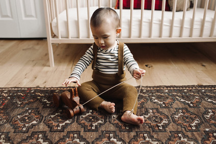 Modern vintage boy's nursery