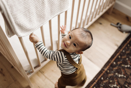 Modern vintage boy's nursery