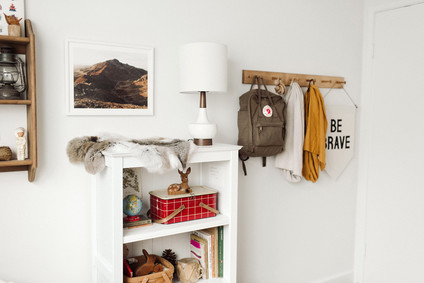 Modern vintage boy's nursery