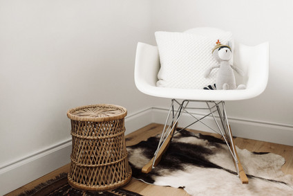 Modern vintage boy's nursery