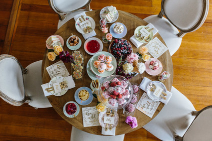 Moody floral spring party ideas