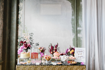 Moody floral spring party ideas