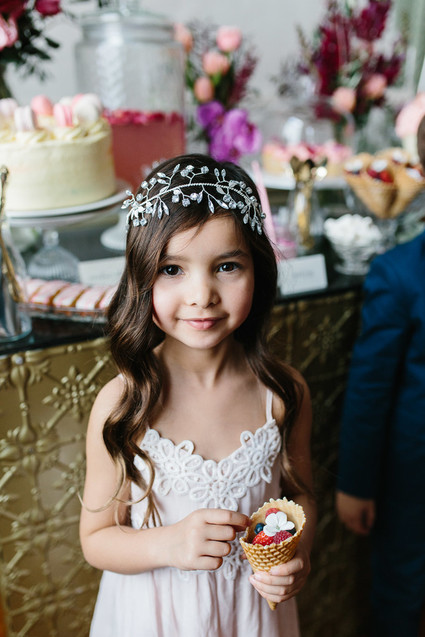 Moody floral spring party ideas