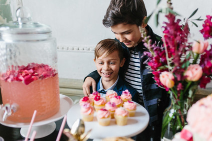 Moody floral spring party ideas