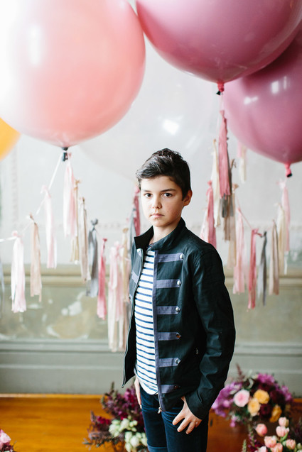 Moody floral spring party ideas