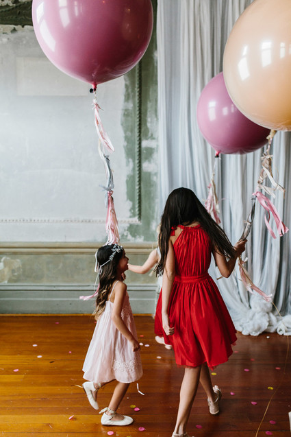 Moody floral spring party ideas