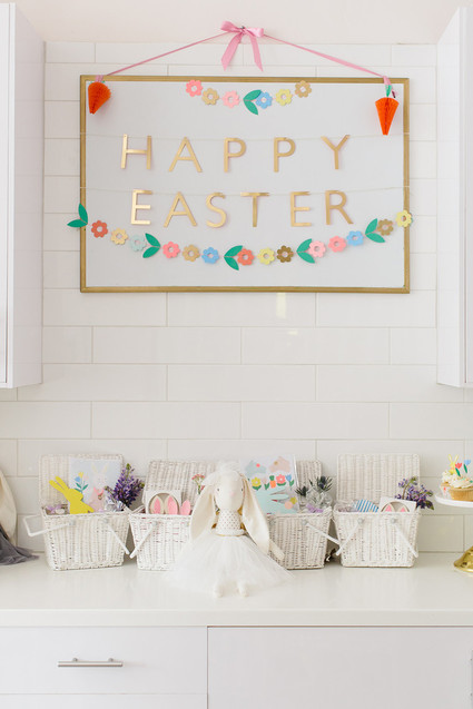 Modern Easter party ideas