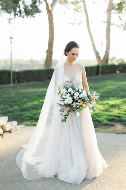 Spring bridal bouquet