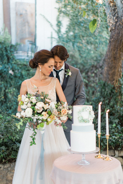 Ballet Inspired Winter Vineyard Wedding