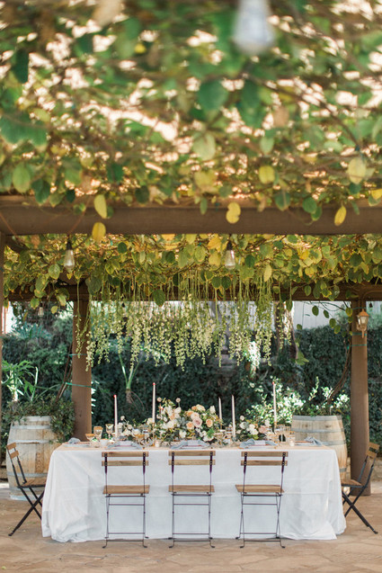 Hanging greenery