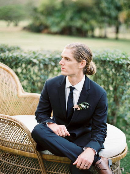 Modern groom