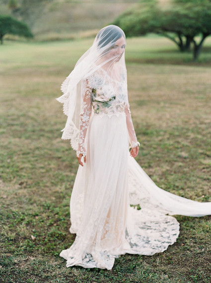 Oahu bridal portrait