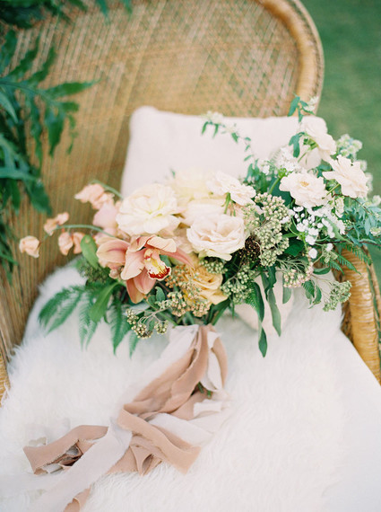 Summer bridal bouquet