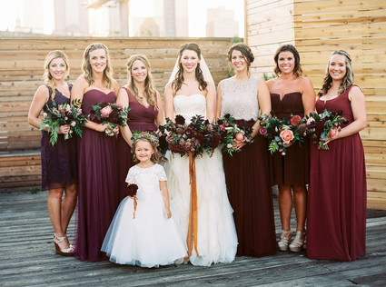 Fall bridesmaids dresses