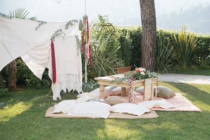 Bohemian guest table