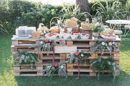 Fruit & cheese station
