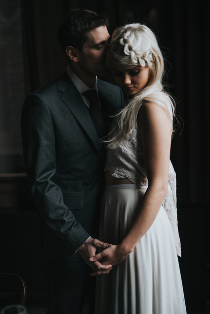 Moody lunar-inspired wedding inspiration
