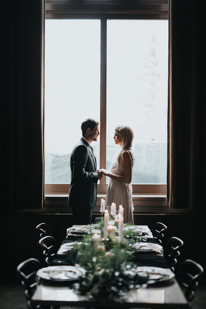 Moody lunar-inspired wedding inspiration