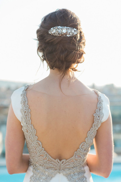 Bridal hairpiece Inspiration