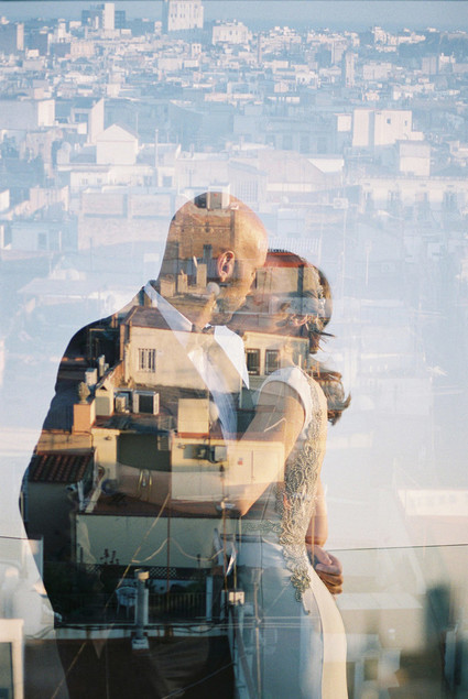 Tropical pink and gold wedding inspiration