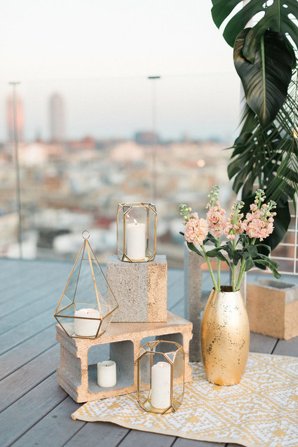 Gold lanterns