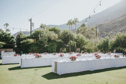 Modern Palm Springs wedding at Colony 29 Inspiration