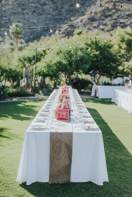 Pink and white tablescape Inspiration