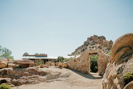 Desert wedding venue