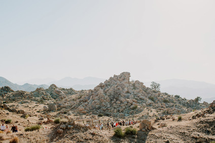 Desert wedding venue