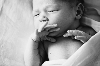 lifestyle newborn photos